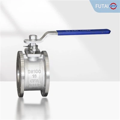 Dünner Klemmkugelhahn